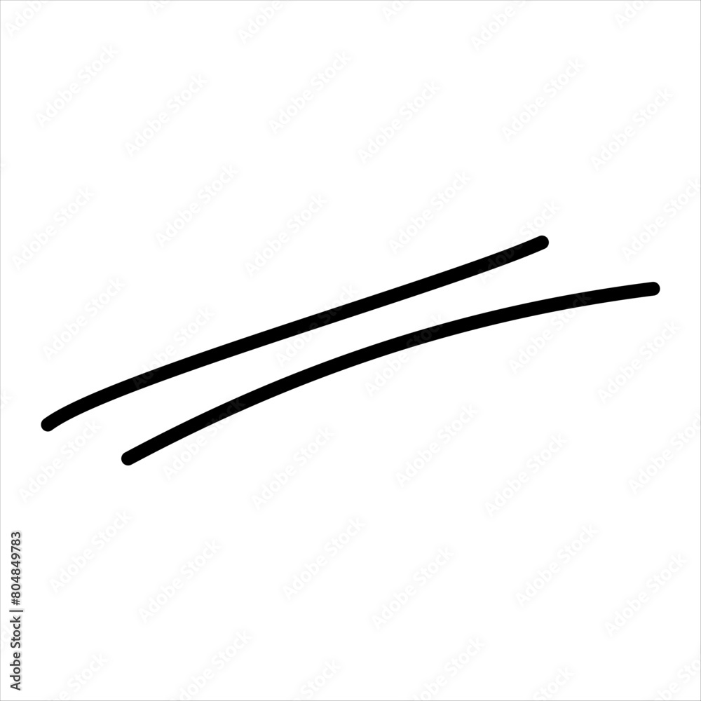 Modern scrible abstract line vector element Modern scrible abstract line vector element