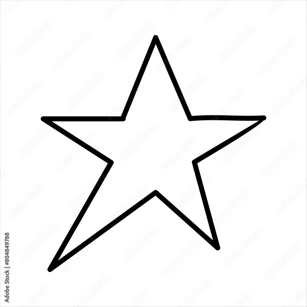 Modern scrible abstract line vector element