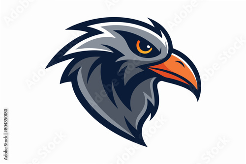 condor head logo vector illustration