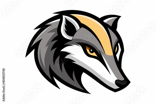 anteater head logo vector illustration