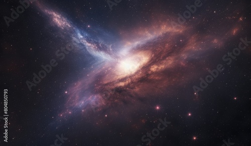 space galaxy in space