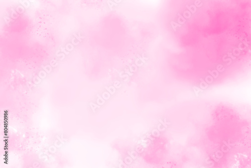 Pink watercolor abstract background. Watercolor pink background. Abstract pink texture. Oil painting background.