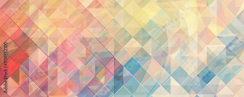 Abstract geometric pattern background  featuring subtle hues