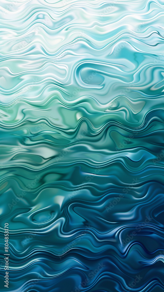 Gradient abstract pattern featuring cool blues and greens, mimicking underwater ripples Gradient abstract pattern featuring cool blues and greens, mimicking underwater ripples