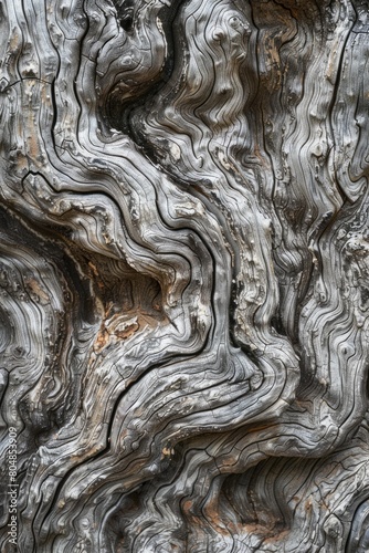 Unveiling Nature's Texture: The rough bark of a tree tells a story of strength and endurance, with its textured surface inviting exploration and appreciation.