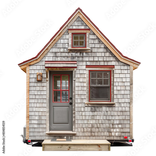 Tiny House isolated on a transparent background 