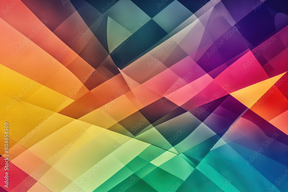 Obraz premium abstract colorful geometric background