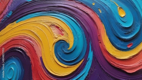 Wallpaper Mural abstract colorful background Torontodigital.ca