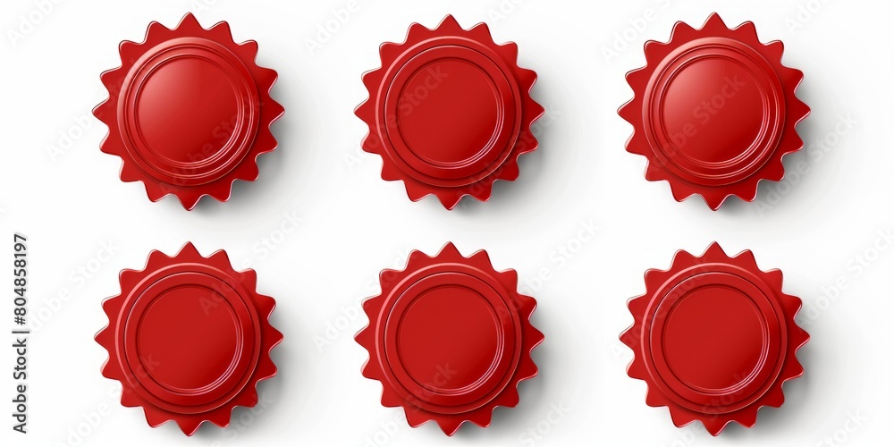 Eye-catching array of red stamps featuring diverse shapes and sizes. A stamp collector's dream come true. Eye-catching array of red stamps featuring diverse shapes and sizes. A stamp collector's dream come true.