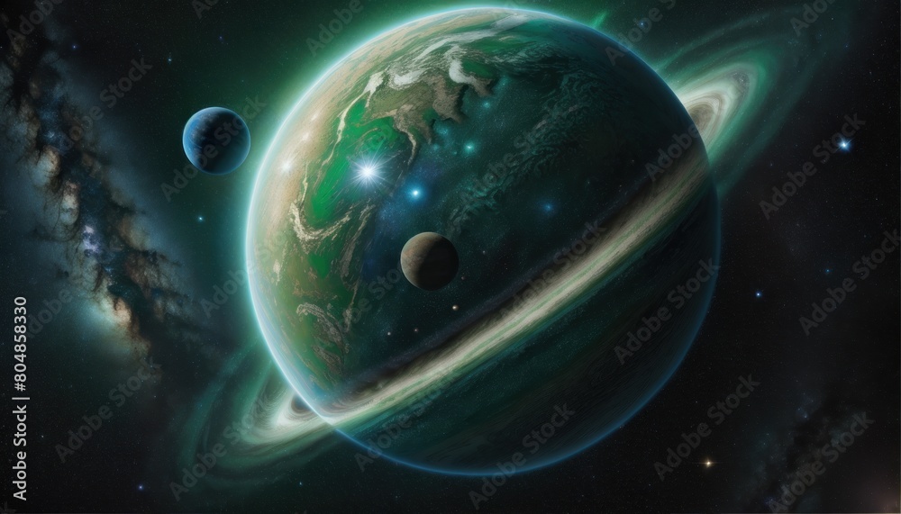 Obraz premium space galaxy background or wallpaper space galaxy or wallpaper 4k or 8k