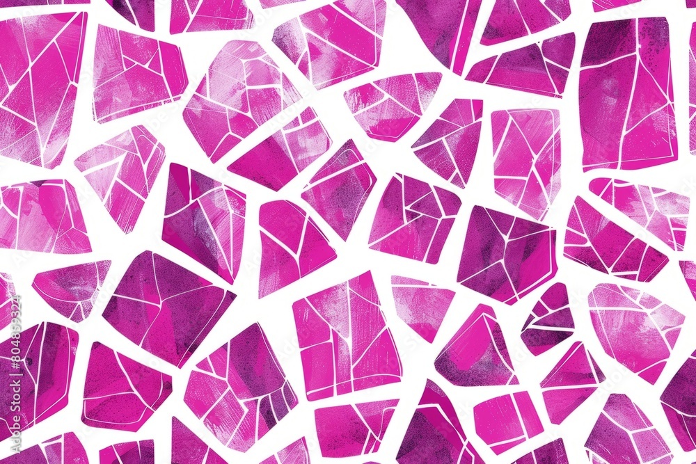Abstract Pink Shattered Glass Pattern Background Abstract Pink Shattered Glass Pattern Background