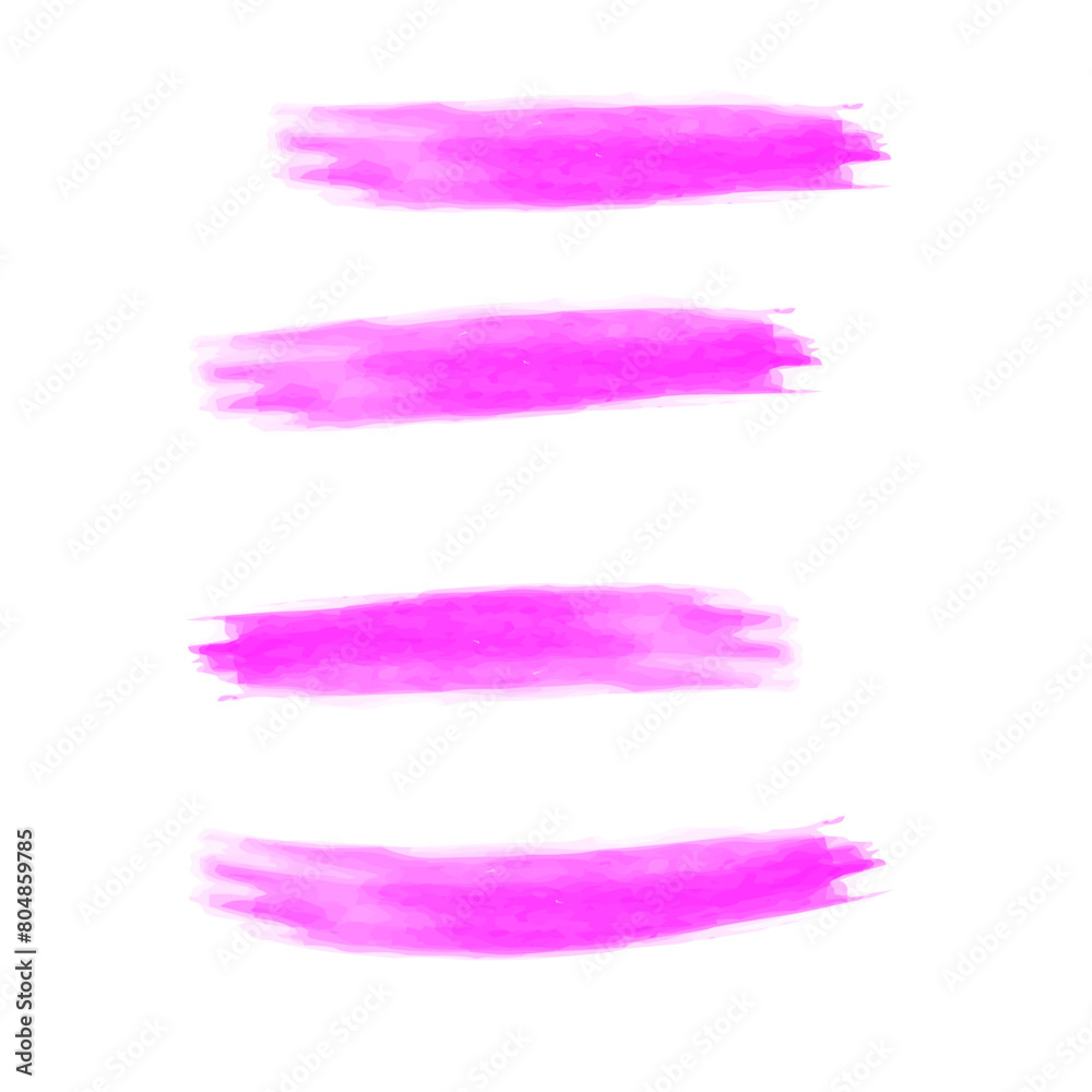 Brush stroke abstract pink pattern. Abstract vector pink pattern. Watercolour pink abstract pattern vector.   Pink abstract vector pattern. Pastel brush stroke vector texture. vector illustration