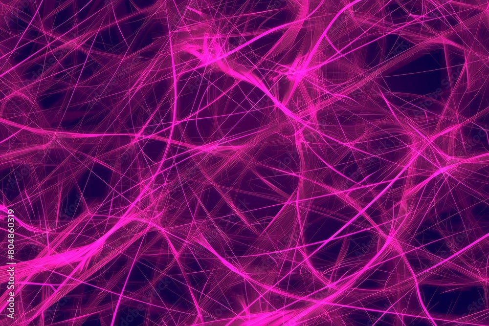 Vibrant Pink Abstract Network Lines Background Vibrant Pink Abstract Network Lines Background