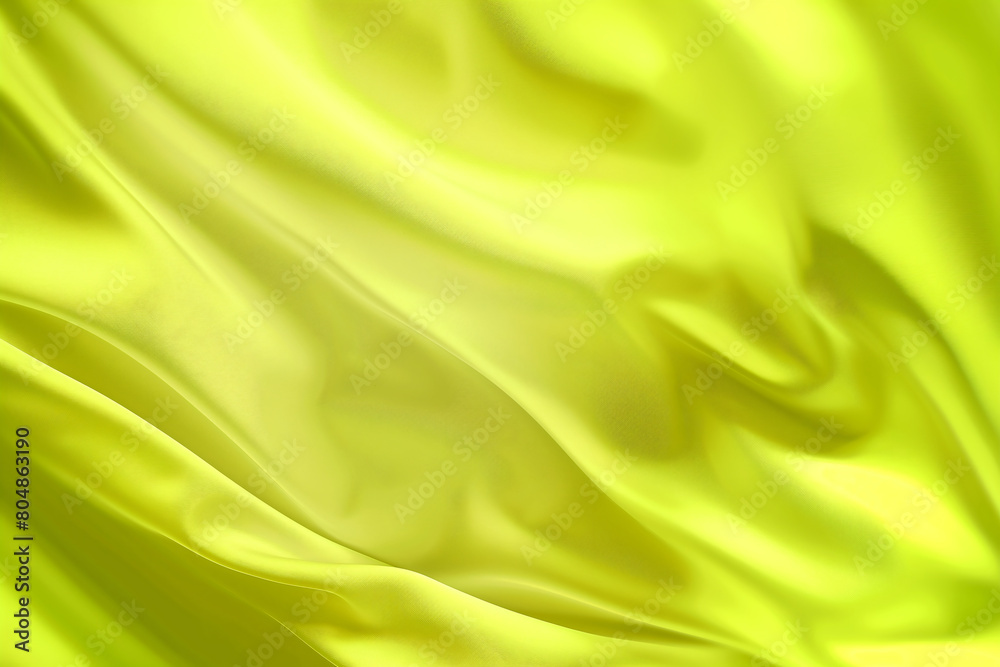 Obraz premium Chartreuse satin fabric texture background