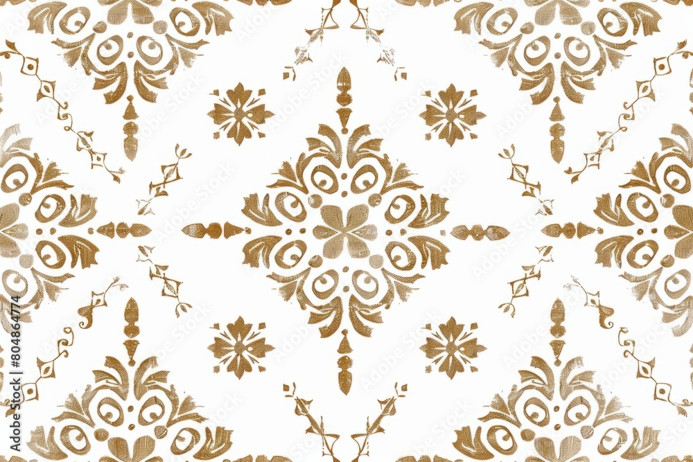 Elegant Gold and White Damask Pattern Wallpaper Design Elegant Gold and White Damask Pattern Wallpaper Design