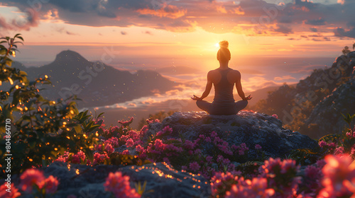 meditation in the mountains, In Celebration of the International Day of Yoga