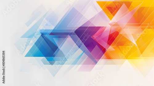 Triangle pattern composition  abstract background with copy space