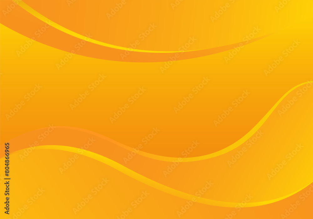 Abstract background in yellow and orange like water waves.
