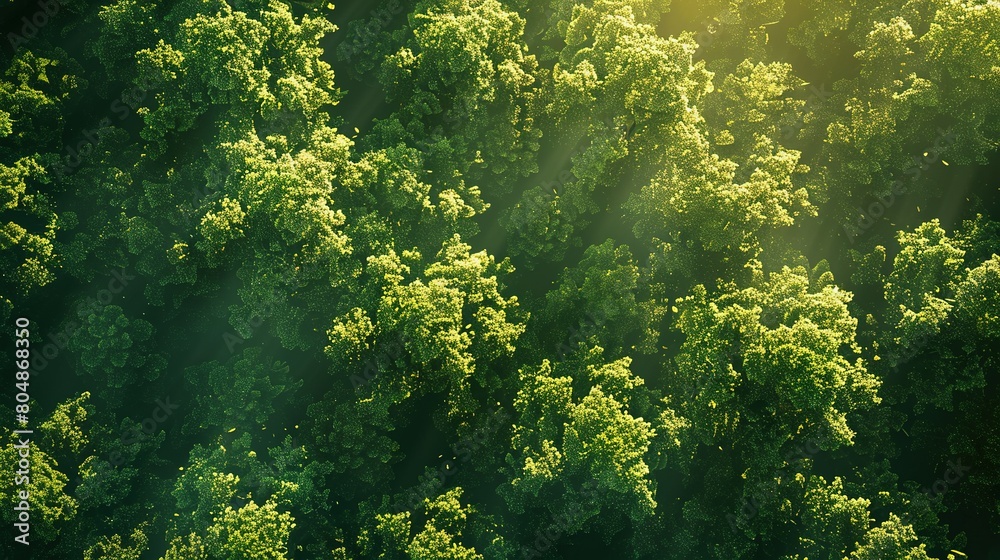 Daytime Forest Vista: Sun-Kissed Wilderness Daytime Forest Vista: Sun-Kissed Wilderness