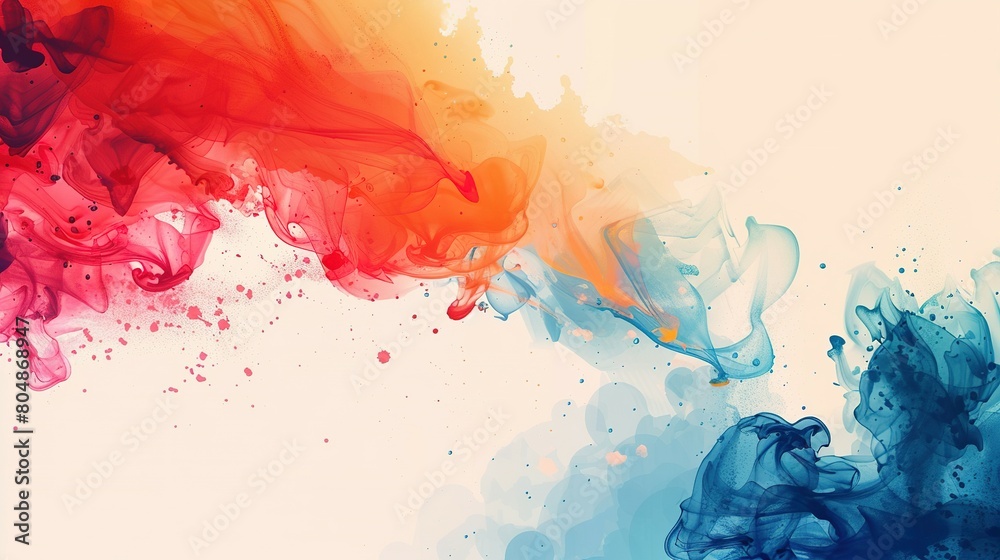 Ink Cascade: A Spectrum Explosion Ink Cascade: A Spectrum Explosion