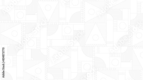 FRSVN pattern design minimalis white abstrac