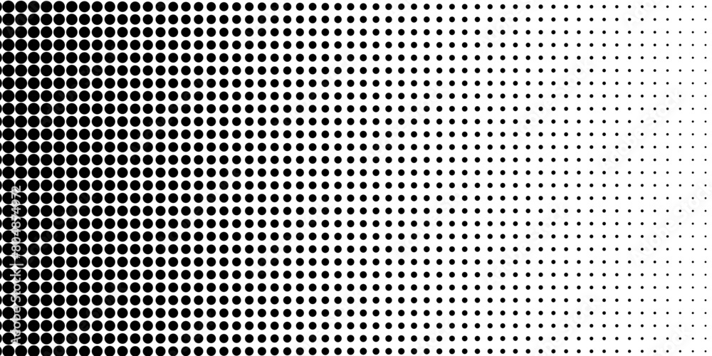 Halftone dotted background. Halftone effect vector pattern. Circle dots isolated on the white background.modern