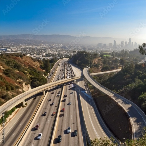  rush hour traffic in los angeles