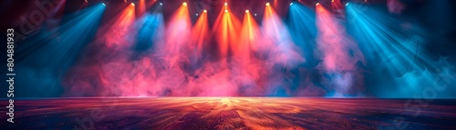 Captivating Lighting and Beams at Euphoric Concert Event