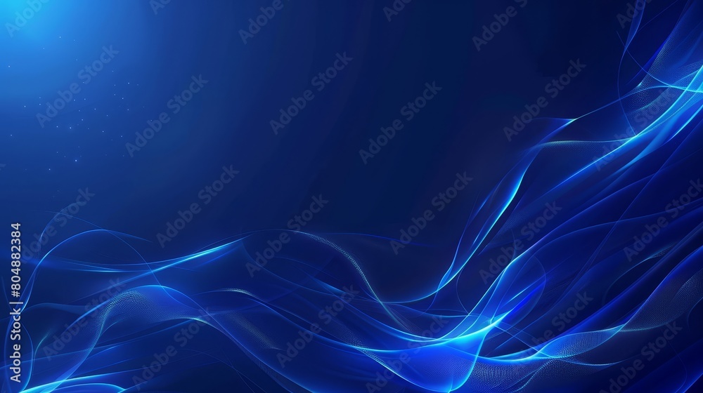 A picture of a blue rippled surface, ice material in wavy and swirl style, 3D rendered soft smoke pattern, macro and close up of abstract lights.