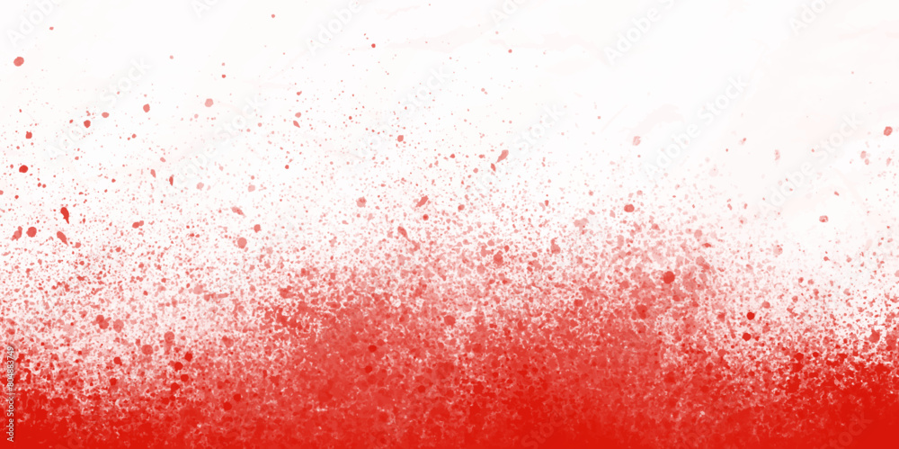 Red splash of color isolated on transparent light background. Colorful dust cloud explodes, paint Holi, mist splash effs. Graphic design element style concept for banner, flyer, poster, design. Red splash of color isolated on transparent light background. Colorful dust cloud explodes, paint Holi, mist splash effs. Graphic design element style concept for banner, flyer, poster, design.