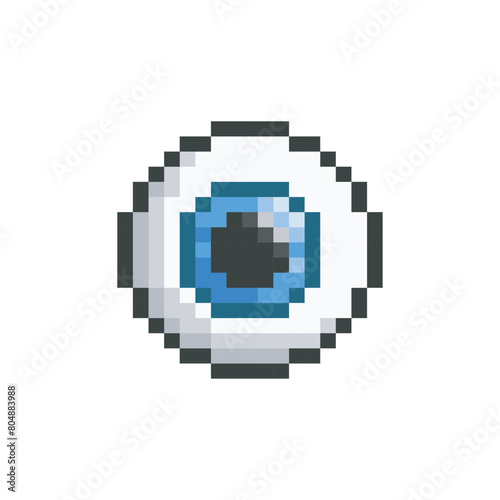 Blue eye  pixel art organ