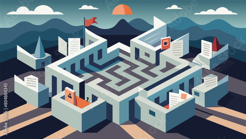 Inside this maze truth is hard to come by as walls are made of fake news and fabricated stories..