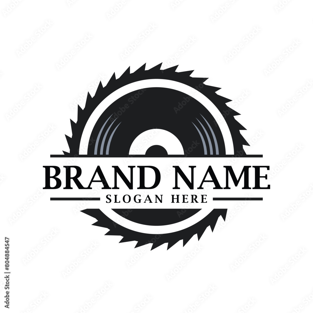 Music and Carpentry Logo Concept Music and Carpentry Logo Concept