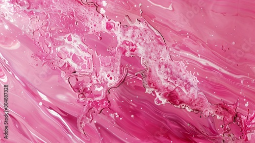 abstract pink liquid background