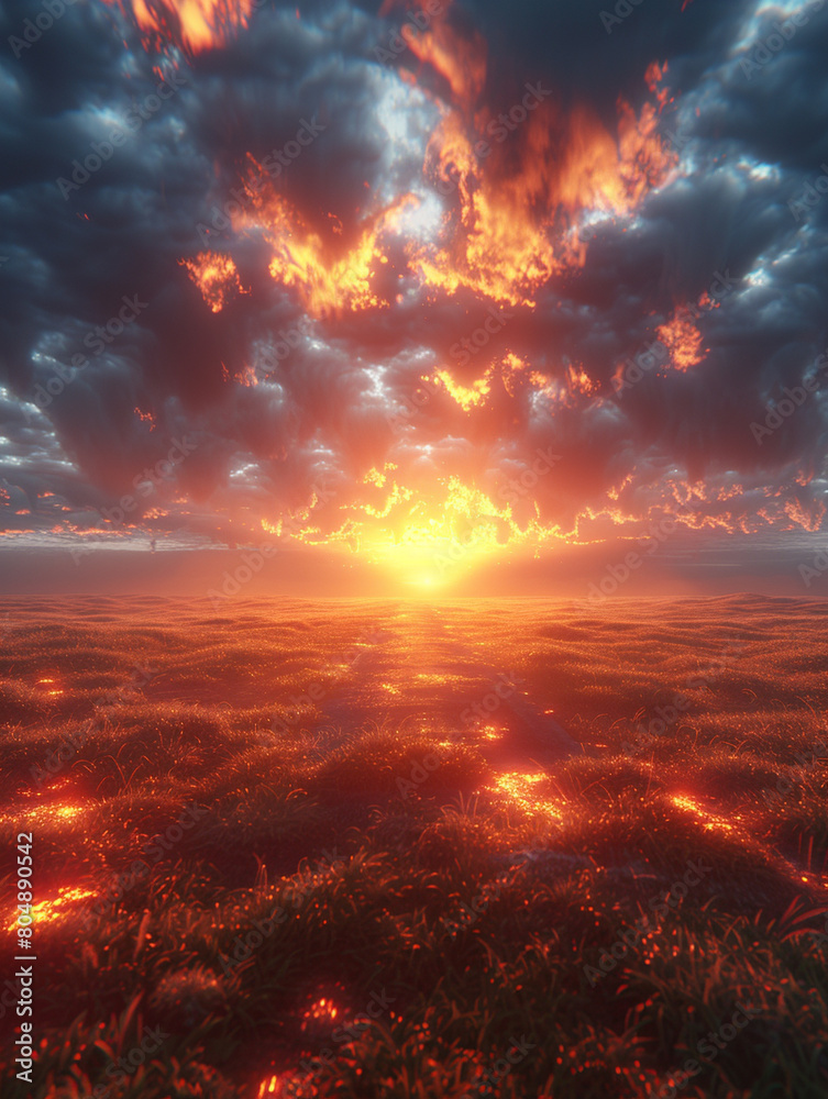 sunset in the sky sunset in the sky