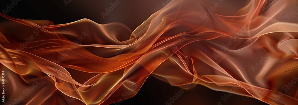 dark brown abstract background, with wavy concept.
