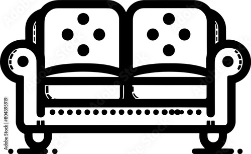 Loveseat furniture icon 14