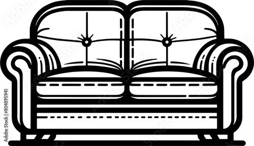 Loveseat furniture icon 2