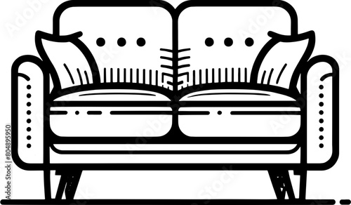 Loveseat furniture icon 3