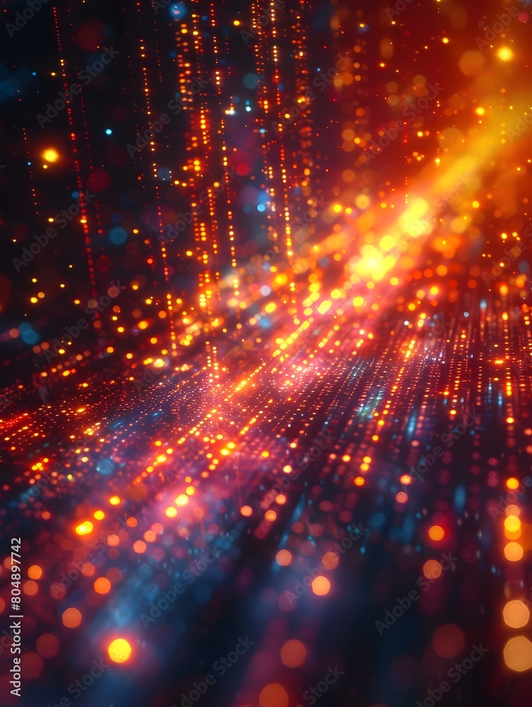 Vibrant Digital Backdrop of Financial Data and Market Trends description:This visually striking image depicts a dynamic,futuristic digital backdrop Vibrant Digital Backdrop of Financial Data and Market Trends description:This visually striking image depicts a dynamic,futuristic digital backdrop