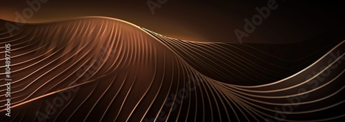 dark brown abstract background, with wavy concept.