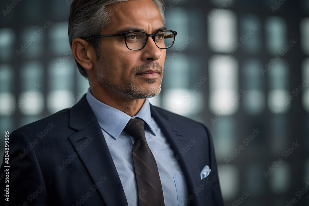 Fototapeta premium A portrait of a successful businessman 