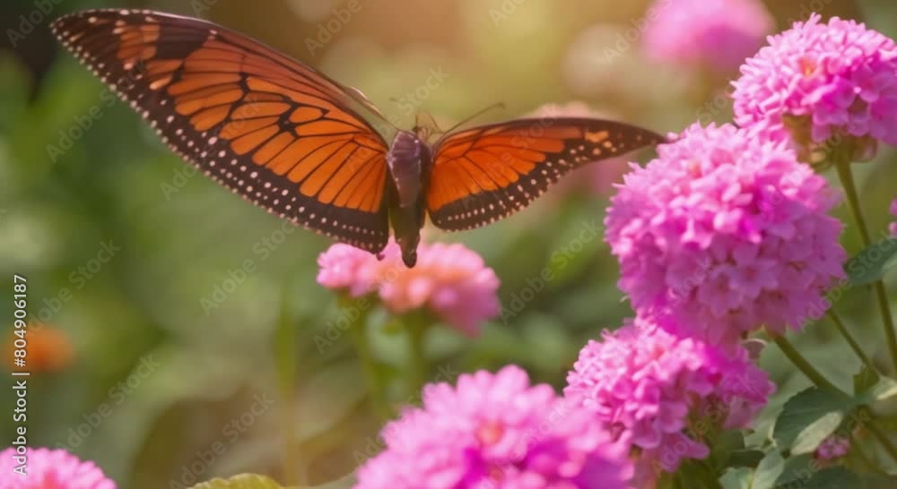 a garden filled with butterflies a garden filled with butterflies