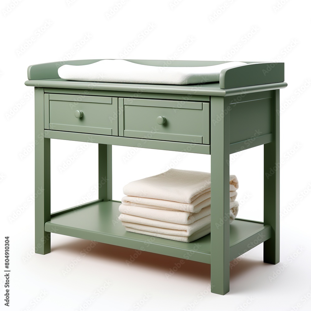 Changing table green