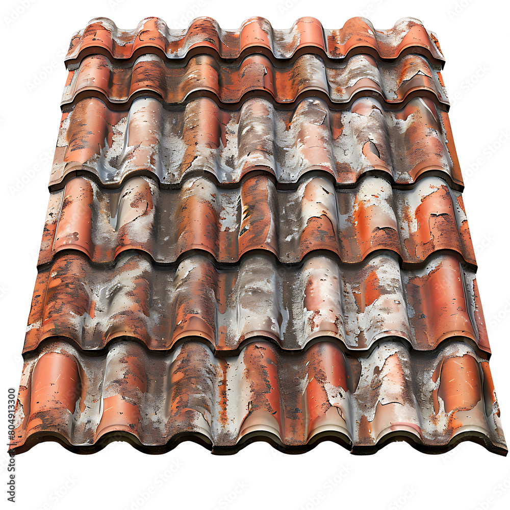 Roof tiles, for home construction decoration or industrial themes