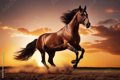 'background run horse sunset force forward equestrian gallop yellow beauty young red success summer motion nature galloping sun sunrise animal wild orange fast equine mammal freedom free farm'