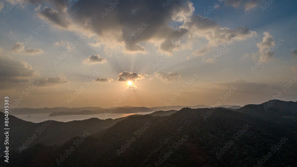 Obraz premium 奄美の日の出