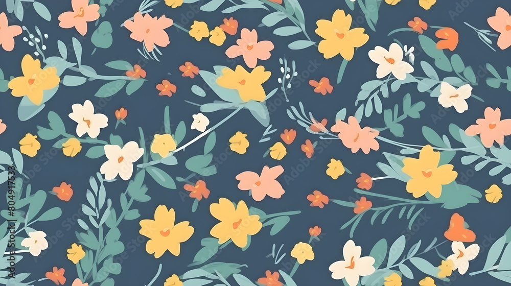 simple wildflower dark floral background wallpaper pattern simple wildflower dark floral background wallpaper pattern