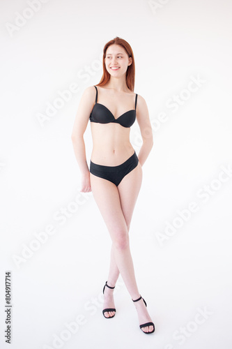 Woman model test. Snapshot for model