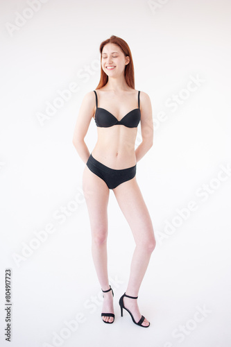 Woman model test. Snapshot for model